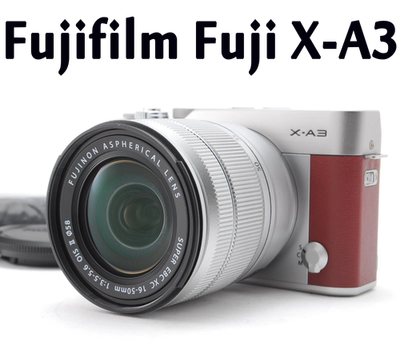 Fujifilm Fuji X-A3 24.2MP Mirrorless Camera w/ 16-50mm Lens