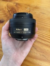 Nikon 35 mm F/1.8G AF-S DX Lens for sale online | eBay