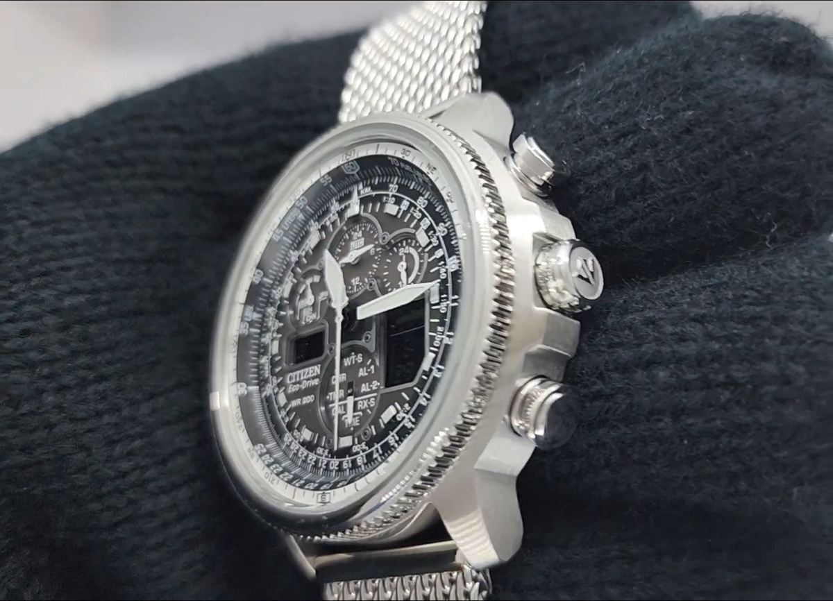 Citizen Navihawk Promaster AT Eco-Drive JY8030-83E Silver