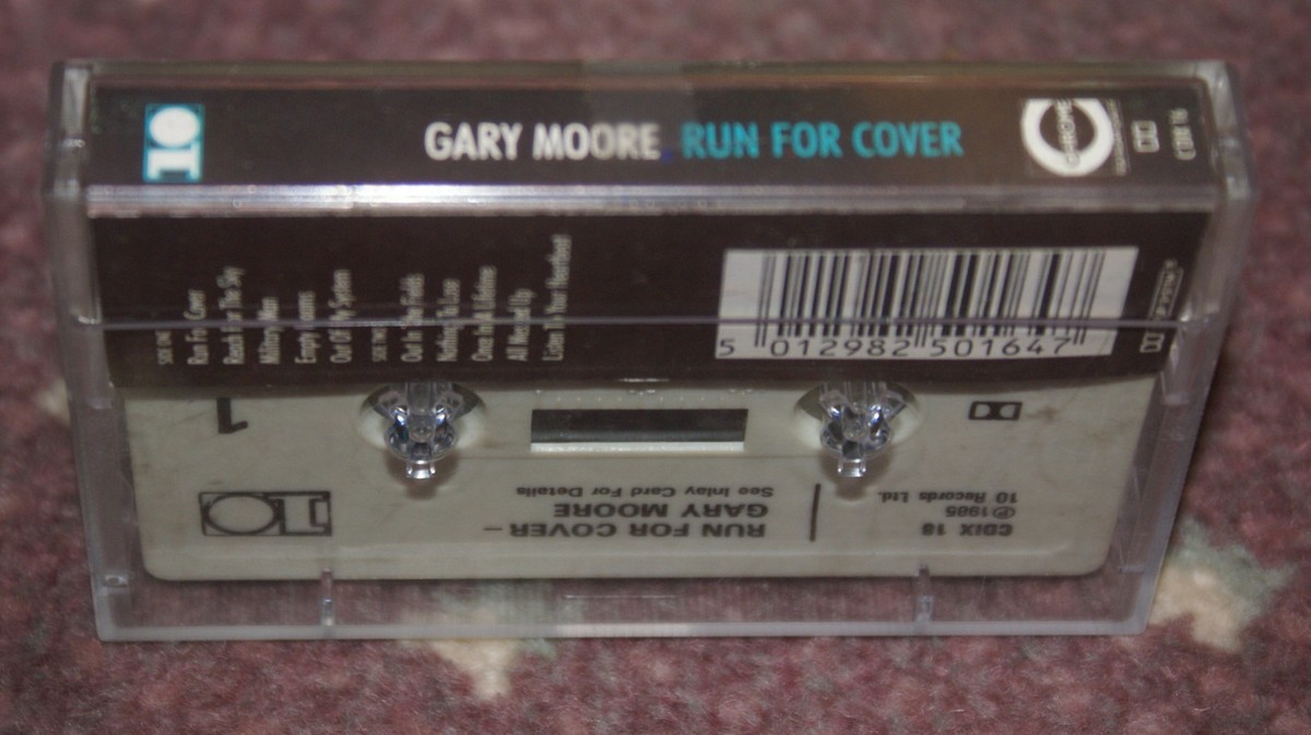 Gary Moore RUN FOR COVER Tシャツ Gary Moore - Run For Cover - SHM