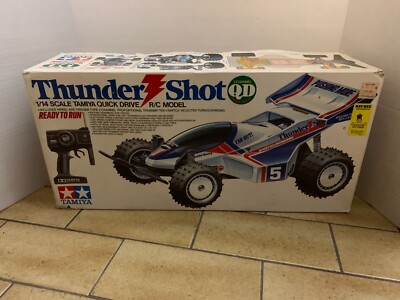 TAMIYA 1/14 RC 1988 QD Quick Drive Thunder Shot Vintage | eBay