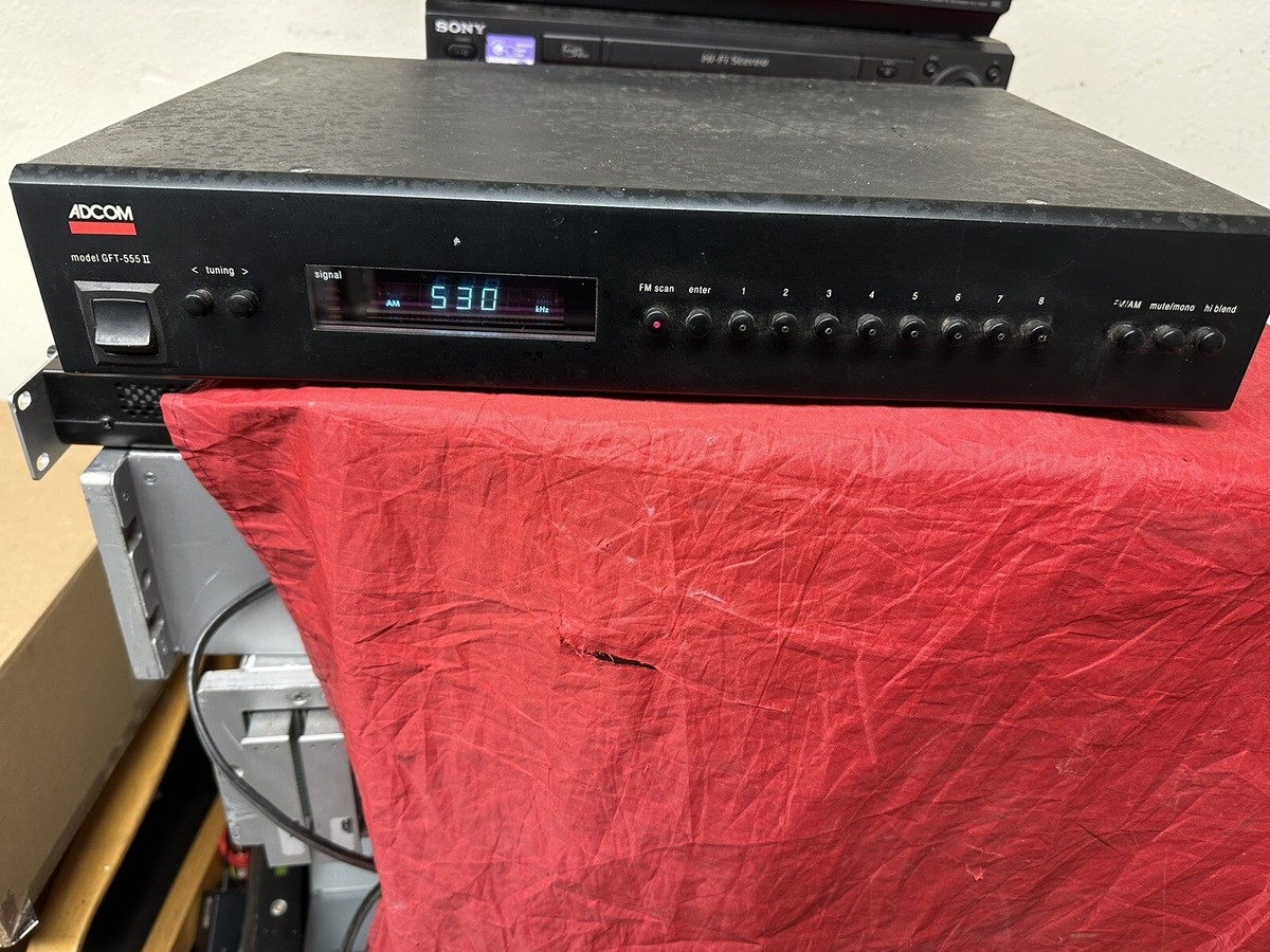 Vintage ADCOM GFT-555 II Audiophile Professional Stereo AM /FM