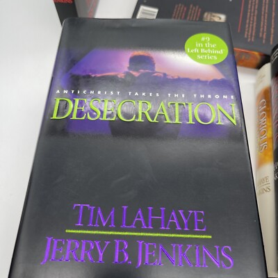 Left Behind Series Set Lot 9 HBDJ Paperback Tim LaHaye Jerry