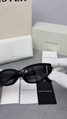 GentleMonster Sunglasses Rococo 01 Black Frame Black Lenses | eBay