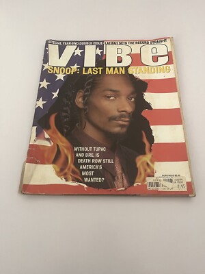 Vibe Magazine Dec 1996 / Jan 1997 Snoop Dogg ( Cover ) Slightly