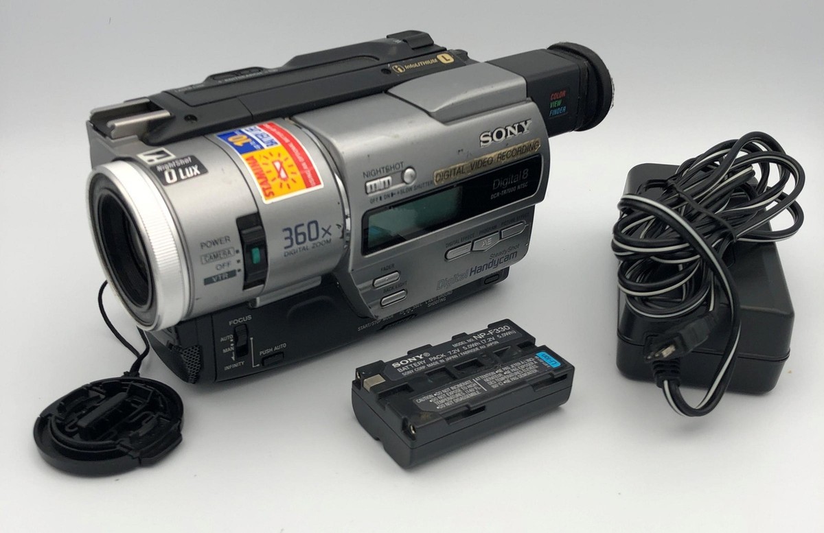 Sony NTSC Handycam Digital 8 Video Camcorder - Video Transfer (DCR