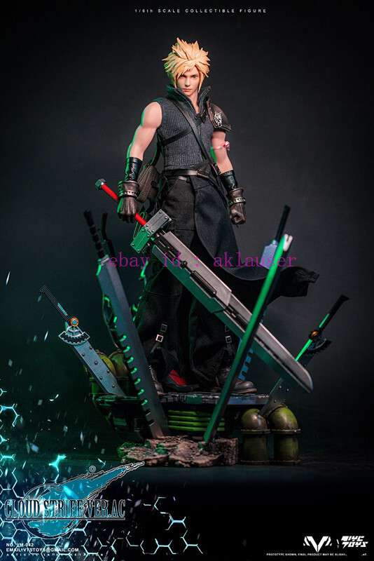Vts Toys 1/6 Vm-042 Final Fantasy Cloud Strife Ac Deluxe Version