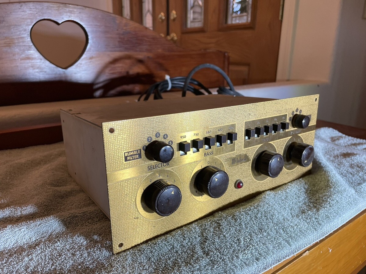 Mcintosh audio compensator (pre-amp) Model C 108 | eBay