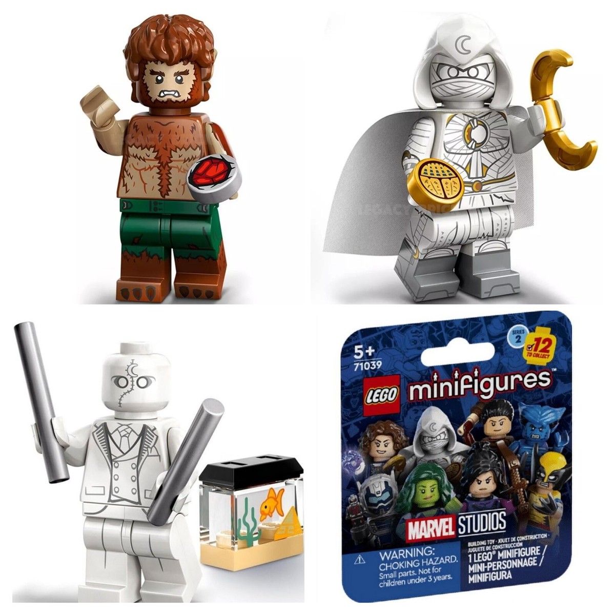 LEGO Marvel Series 2 (71039) Moon Knight Mr. Knight Werewolf By