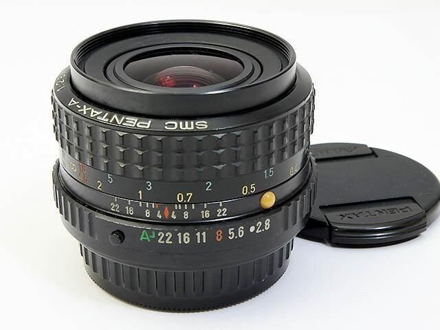 Pentax smc PENTAX-A 35mm F2.8 MF Wide Angle Prime Lens Excellent