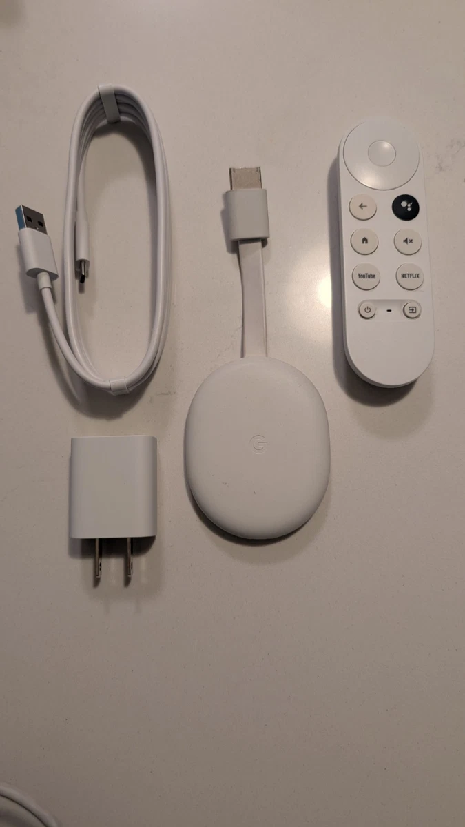 Google Chromecast with Google TV White 2160p Google Assistant