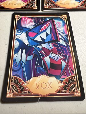 3 Cards: VOX, Velvette, V Tower 1st Edition Non-Foil Season 1