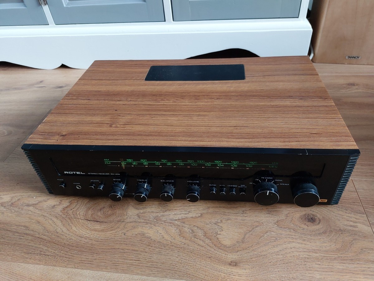 ジャンク】ROTEL RX-402 チューナー ラジオ アンティーク ジャンク