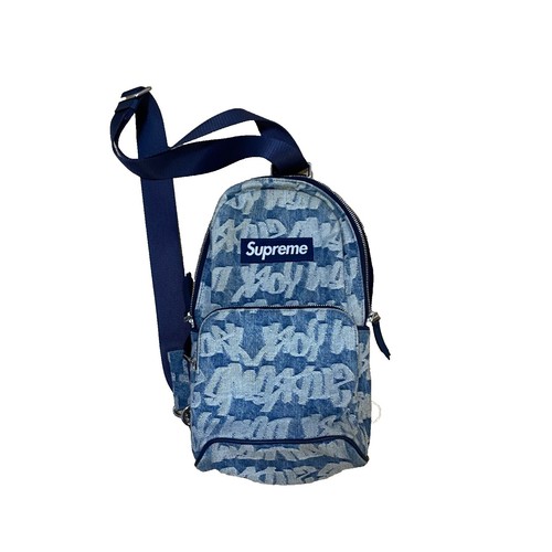 Supreme Denim Croc Strap Camp Cap FW14 | eBay