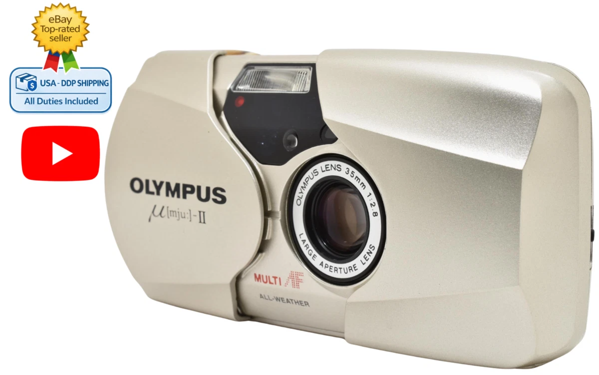 Olympus µ[mju:]-II Film Cameras | eBay