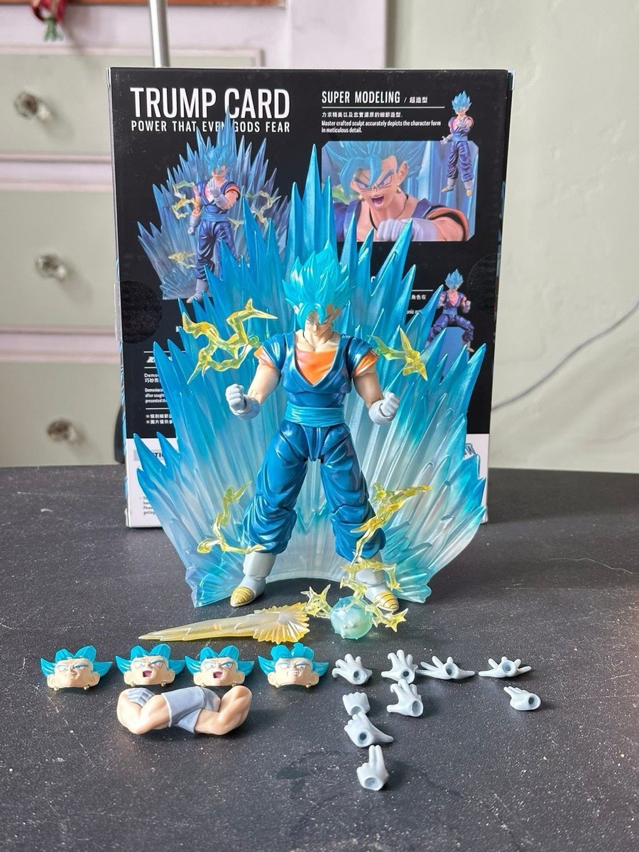 SH Figuarts Dragon Ball Z Demoniacal Fit Vegito Trump Card SSGSS