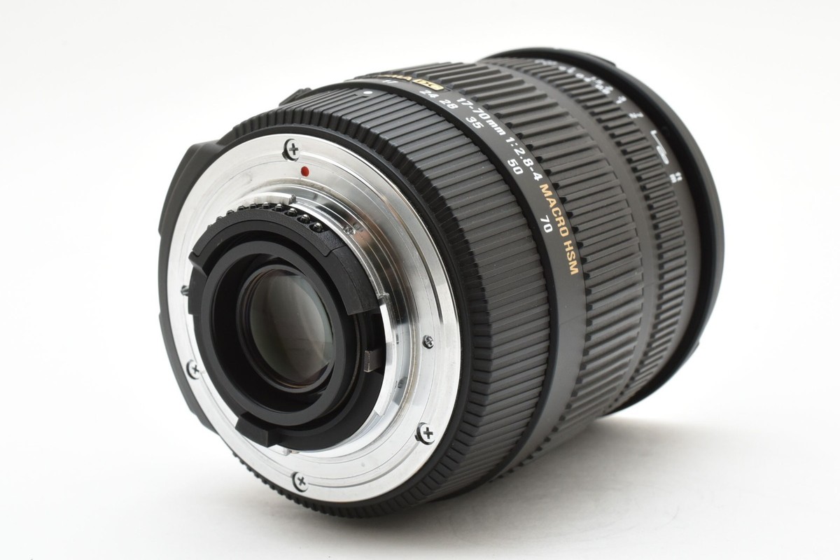 Near Mint】 Sigma 17-70mm f/2.8-4 DC Macro OS HSM Lens for Nikon
