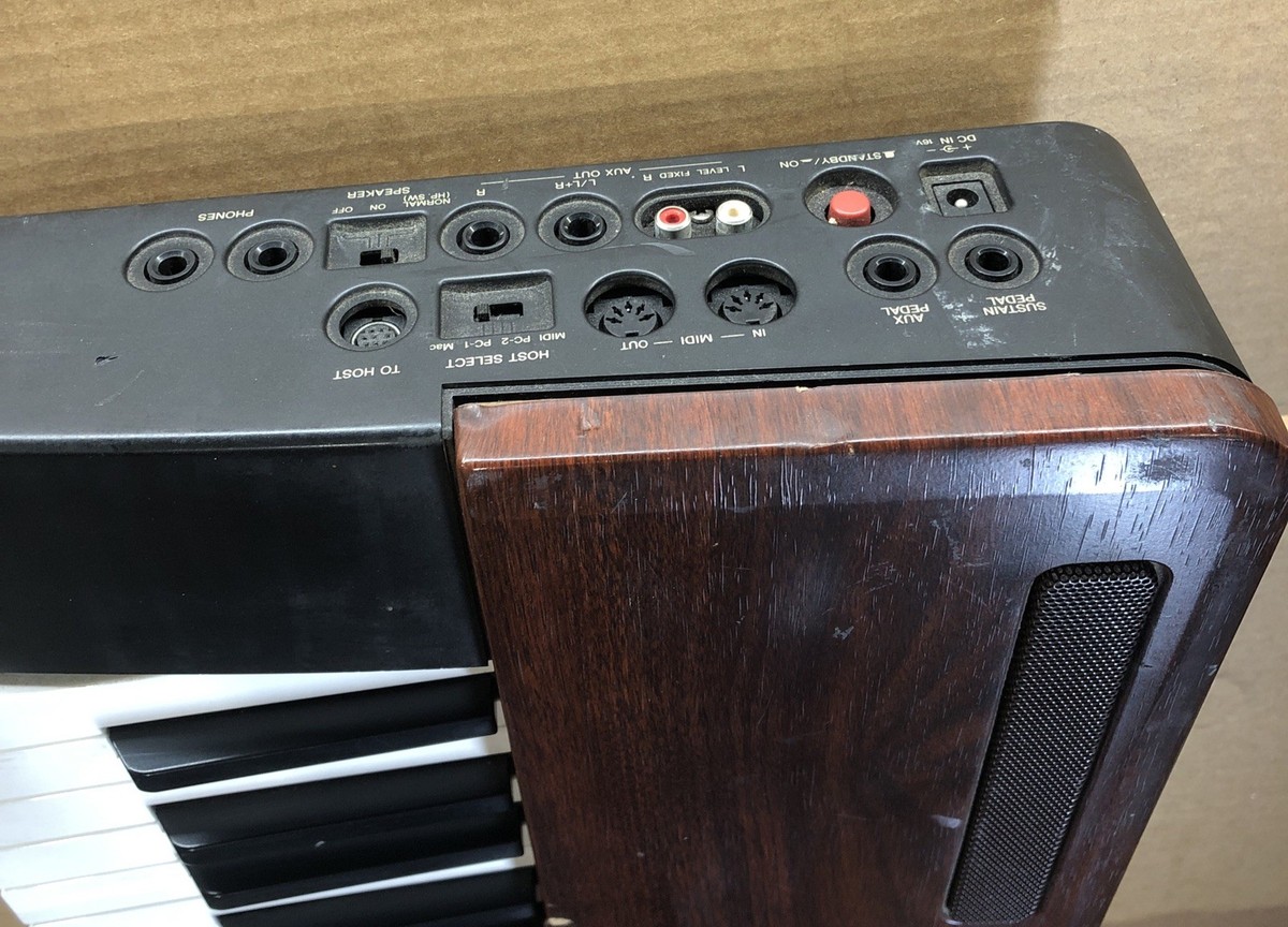 Yamaha P-120 Digital Piano Keyboard – 88 Weighted Keys, Built-In