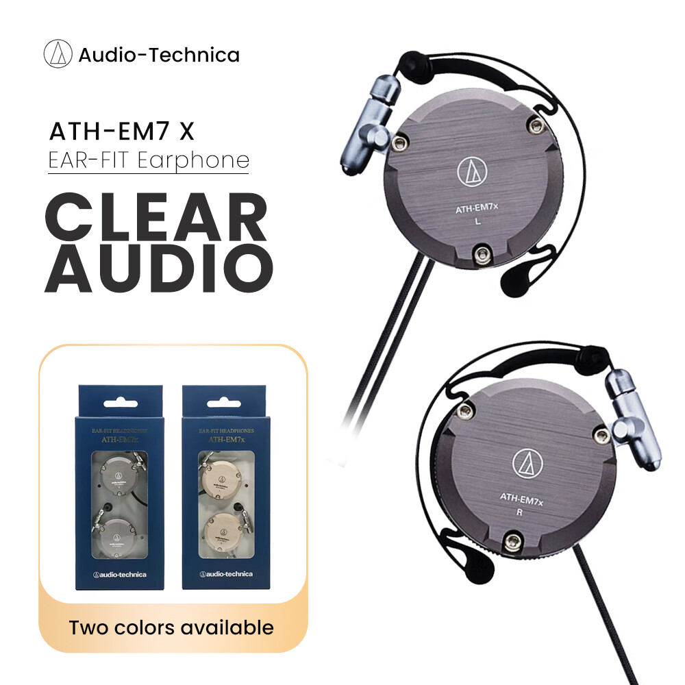 Audio-Technica ATH-EM7 X/Iron High Sound Sports Earphone Earphones