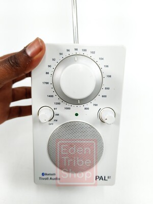 Tivoli PAL BT AM/FM Portable Bluetooth Radio - White | eBay