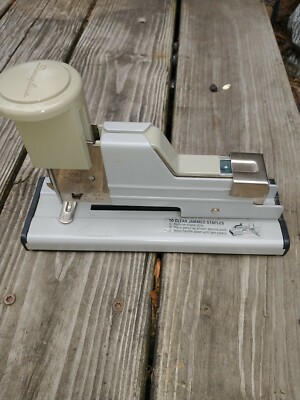 Vintage Antique Swingline No.13 Heavy Duty Speed Stapler Gray