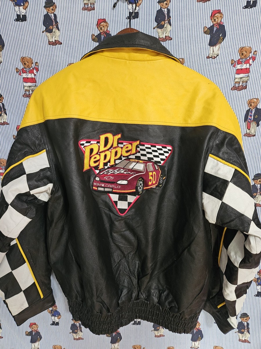 Dr Pepper Racing 50th Anniversary Burk's Bay Leather Jacket 126