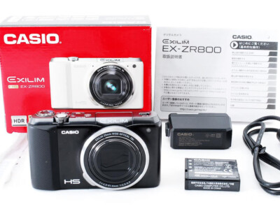 Casio EXILIM ZR800 digital camera W. 18X Zoom Lens | eBay