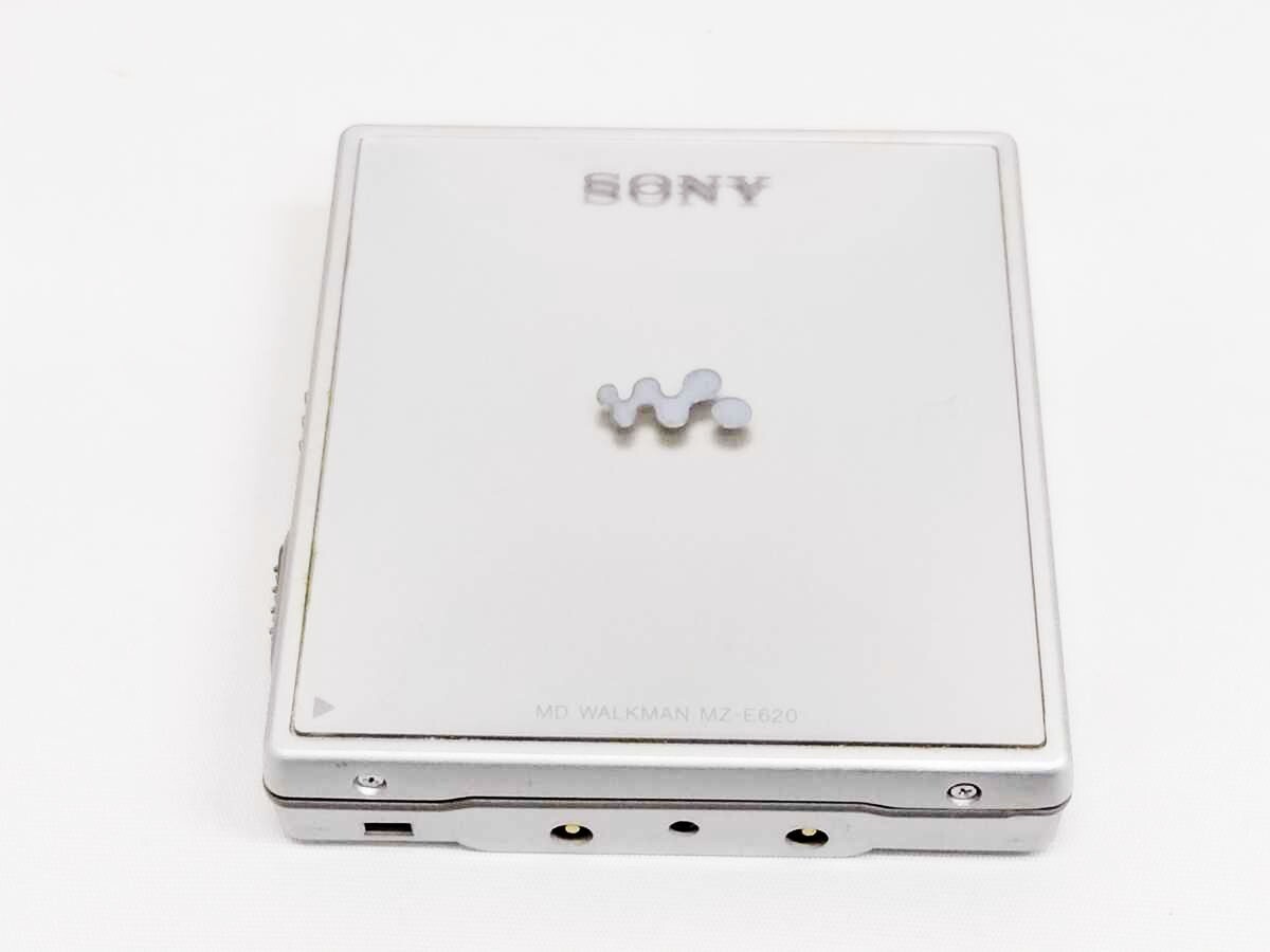 Sony MD Walkman MZ-E620 Silver Minidisc Player MDLP Working