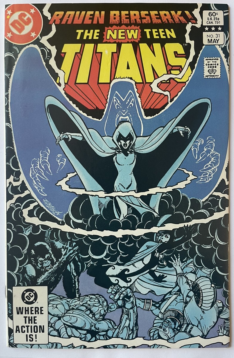 New Teen Titans #31 • Classic Raven Cover By George Perez! (May