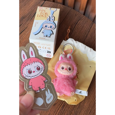 SECRET - POP MART Labubu The Monsters Pin for Love - Heart Symbol