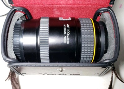 Tokina AT-X AF 100mm f/2.8 Macro Lens Minolta/Sony Near Mint | eBay