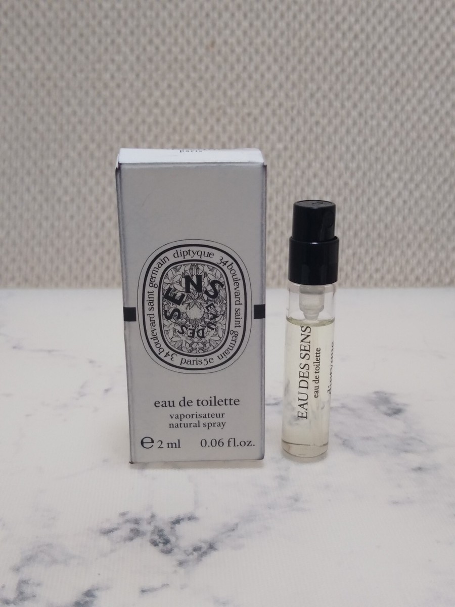 Diptyque Eau Des Sens EDT Eau De Toilette Sample Spray. 2 ml/0.06