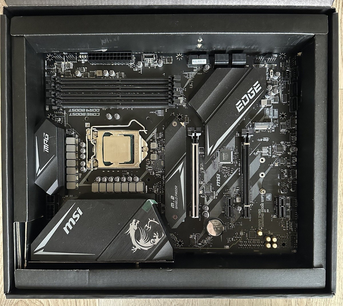 Intel® Core™ I7-10700K in MSI MPG Z940 Gaming Edge Motherboard