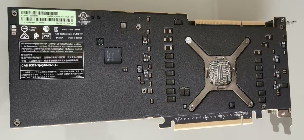 Amd Radeon Instinct Mi50 32Gb Gpu ECC chip verification version