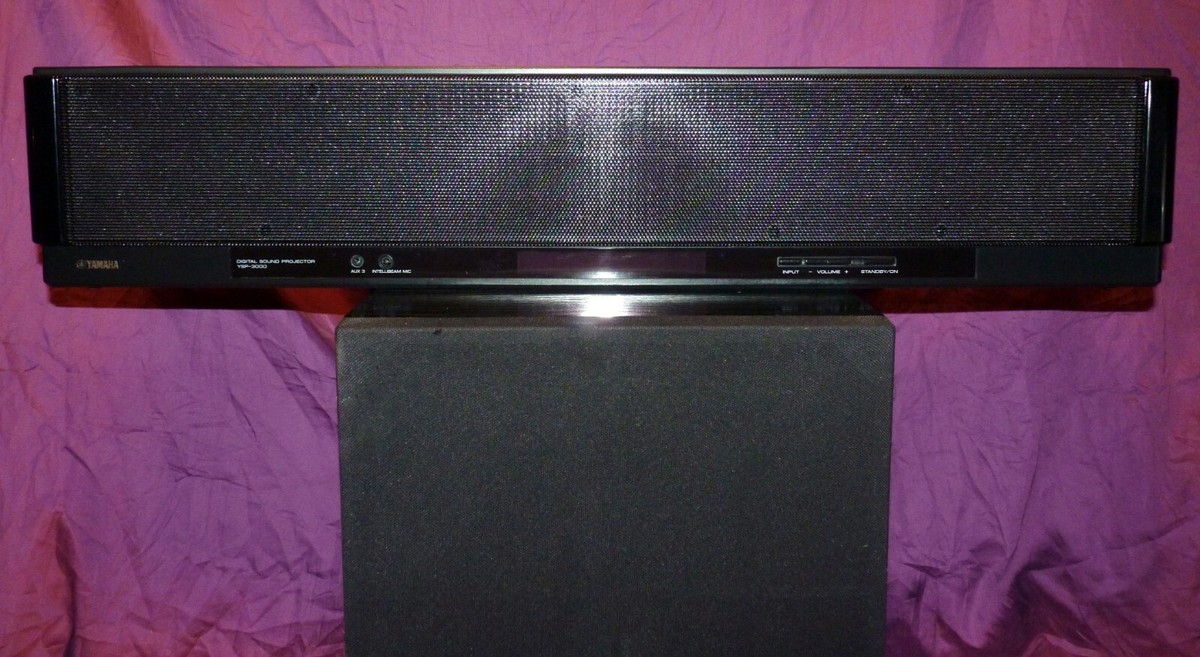 YAMAHA YSP 3000 SOUND PROJECTOR WITH REMOTE!! | eBay