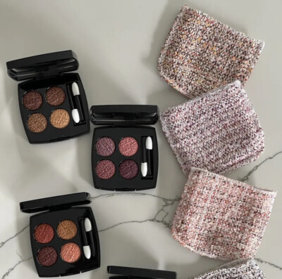 CHANEL Les 4 Ombres Tweed Limited Edition Eyeshadow - No 1, 2 & 3