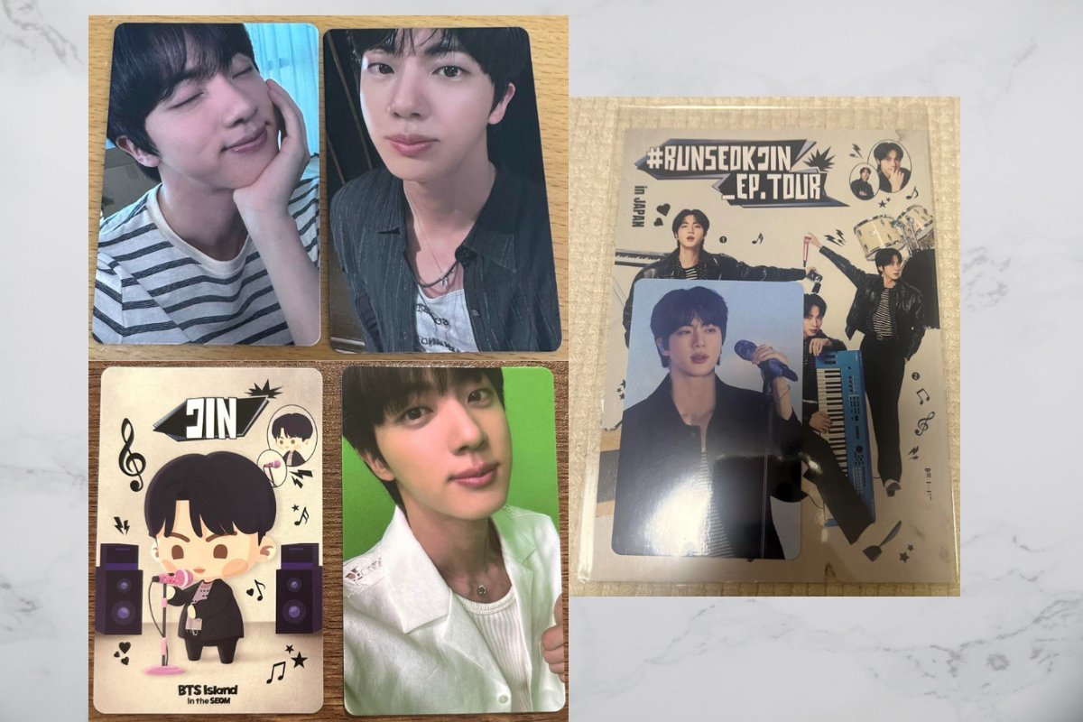 JIN photo card RUNSEOKJIN_EP.TOUR JAPAN FC Live Viewing official