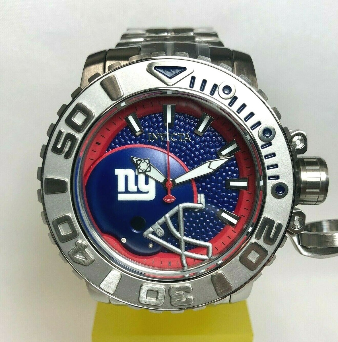 INVICTA 33026 NFL 58mm Sea Hunter Gen II Auto Bracelet Watch - New