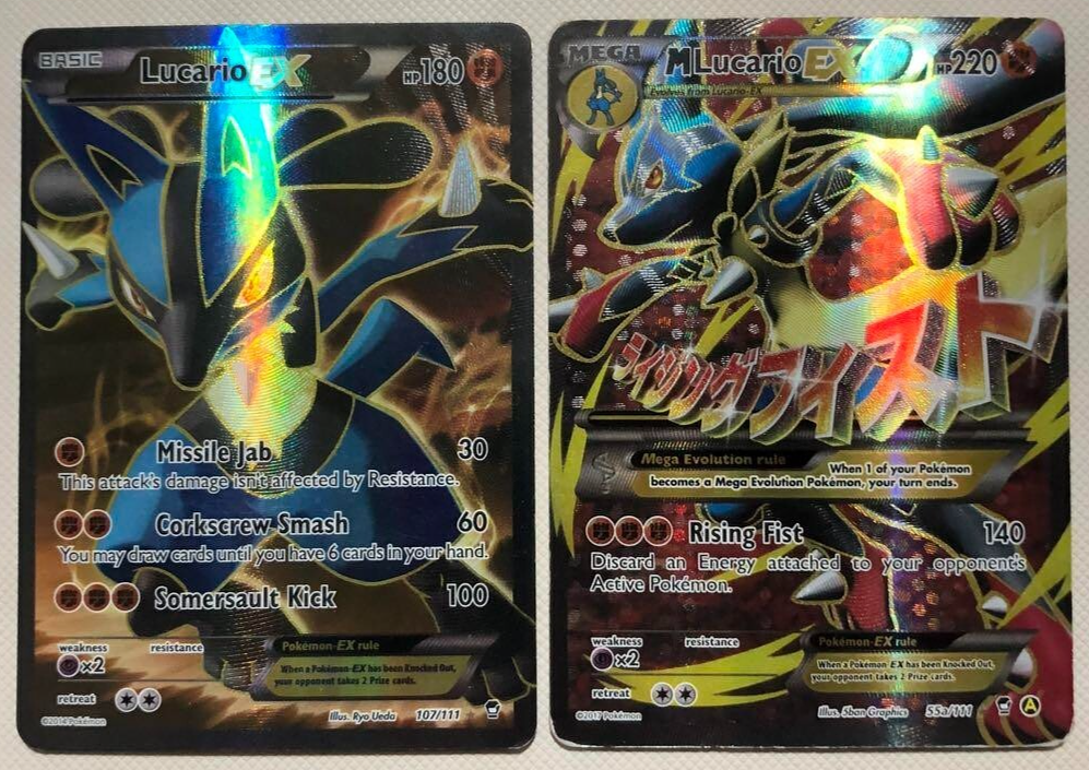 MルカリオEX THE BEST OF XY 176/171 Pokemon card M Lucario EX 176