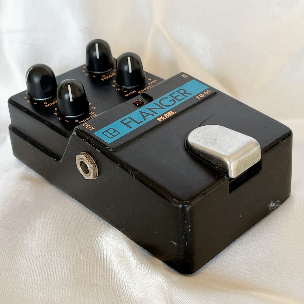 PEARL FG-01 FLANGER W/box Analog 1980s Vintage Guitar Effect Pedal