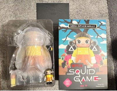 POP MART MEGA Collection 400%+100% SPACE MOLLY Squid Game JAPAN