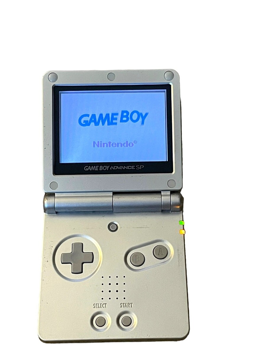 Nintendo Game Boy Advance SP - Gray 2002 Nintendo Model No: AGS