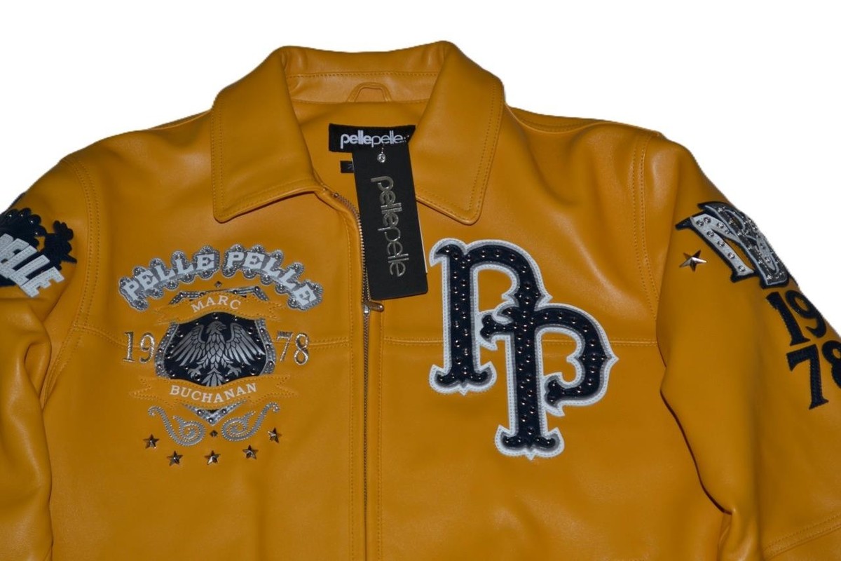 AUTHENTIC Pelle Pelle Men's LEATHER WORLD FAMOUS 1978 Jacket