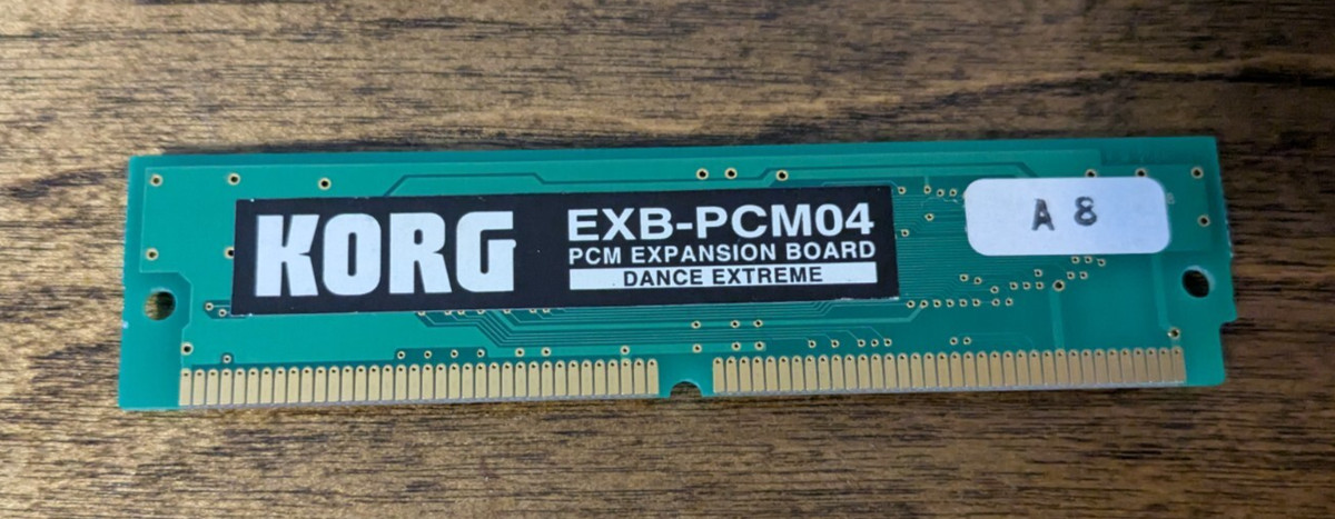 KORG EXB-PCM04 DANCE EXTREME PCM拡張音源ボード KORG TRITON EXB