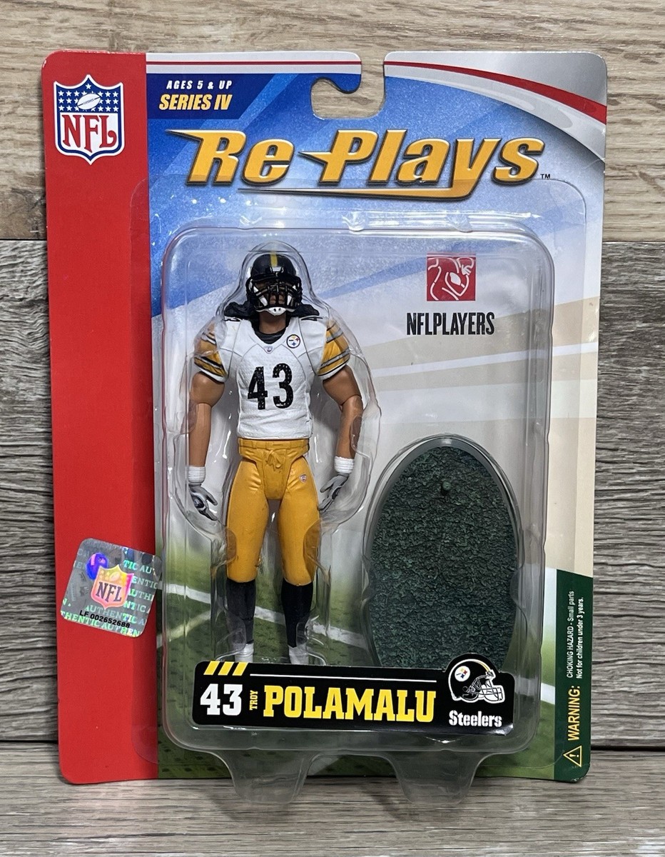 ピッツバーグスティラーズ♯トロイ ポラマル フィギュア ピッツバーグ