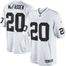 New 2XL Men's NFL On Field Nike Oakland Raiders McFadden White