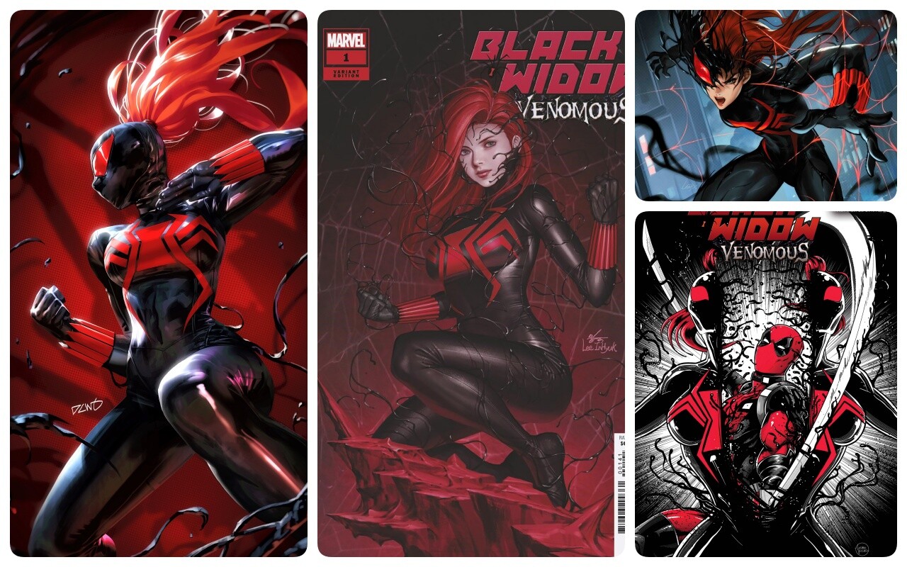 BLACK WIDOW: VENOMOUS #1 **COVER SELECT** - PRESALE 7/31/24 ALL