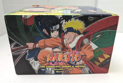 Shonen Jump Naruto - The Complete Series Episodes 1-220 (DVD, 2002