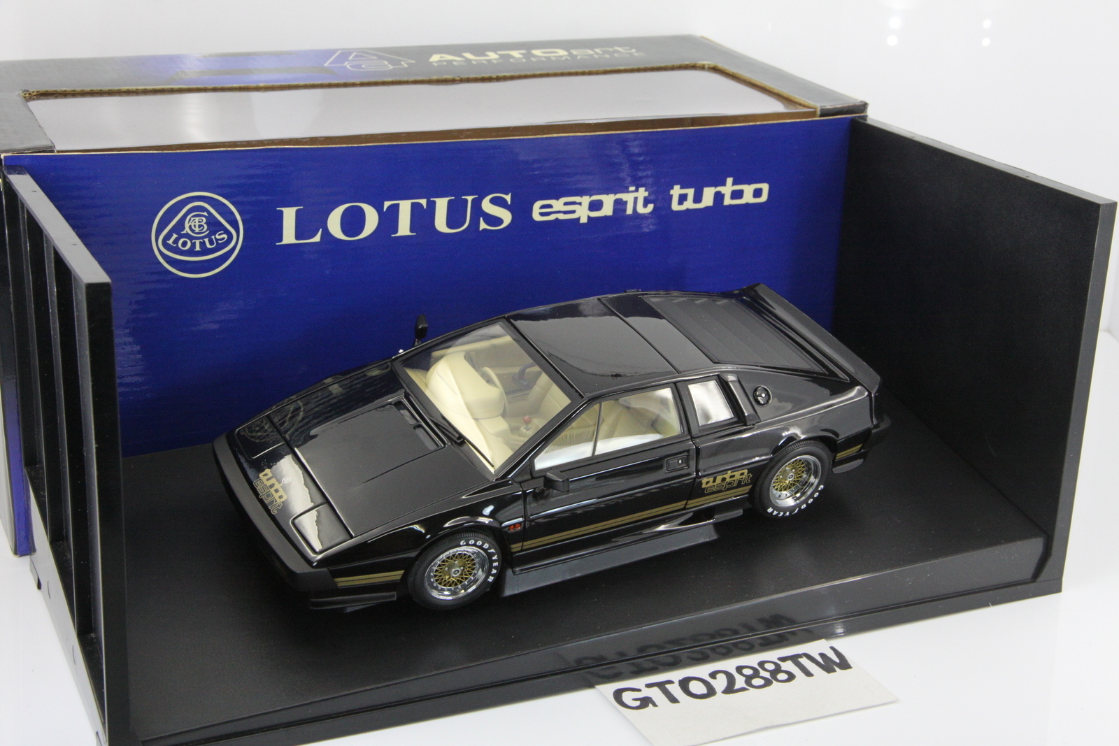 AUTOart 1:18 Lotus Esprit Turbo(S2) Black(70061) *Later Version w