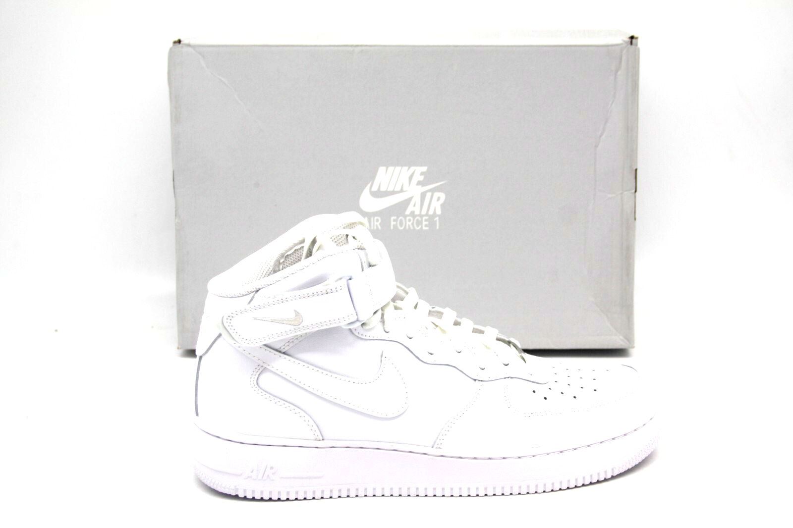 Nike Air Force 1 Mid '07 CW2289-111 TRIPLE WHITE Men's Shoes SIZE